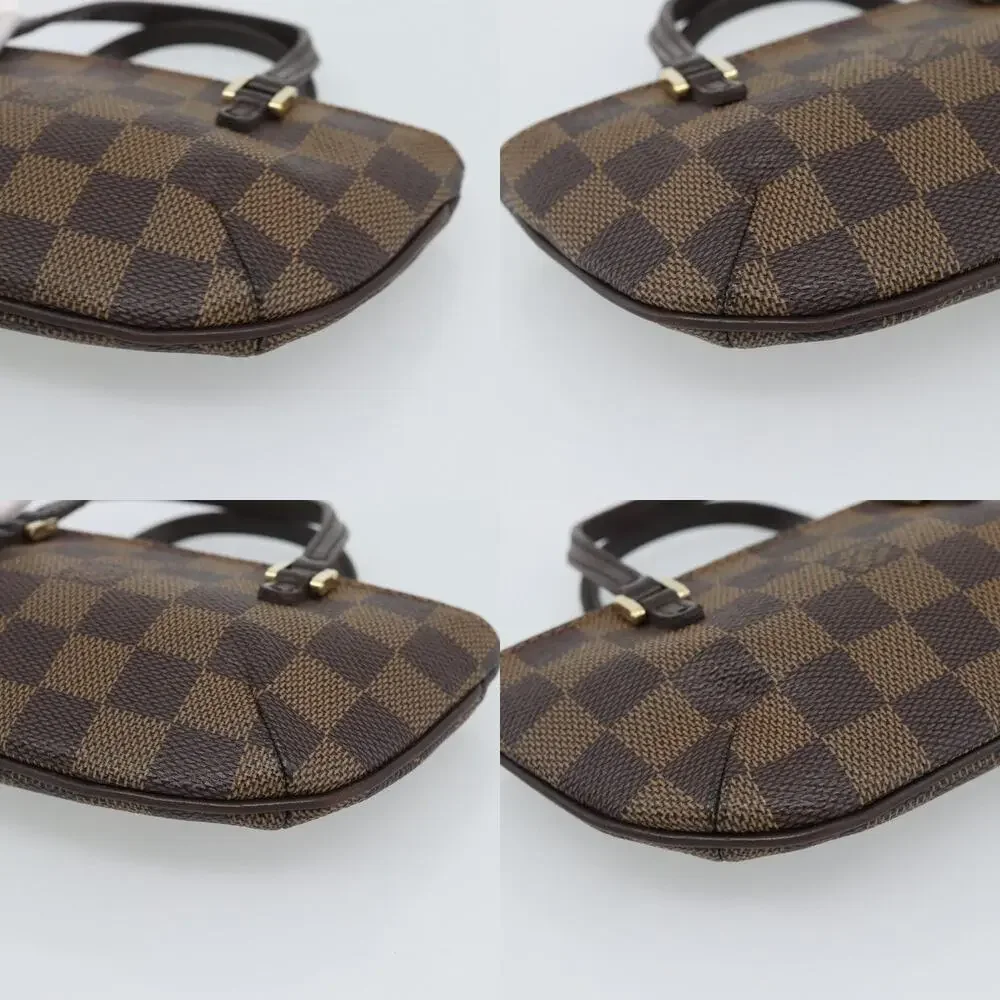 Louis Vuitton Damier Ebene Manosque GM Pouch Brown